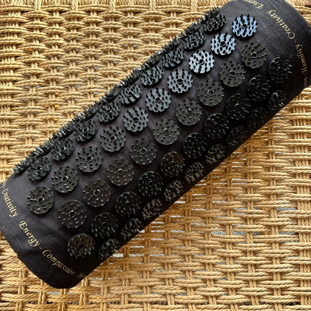 Shakti Mat Black Acupressure Pillow